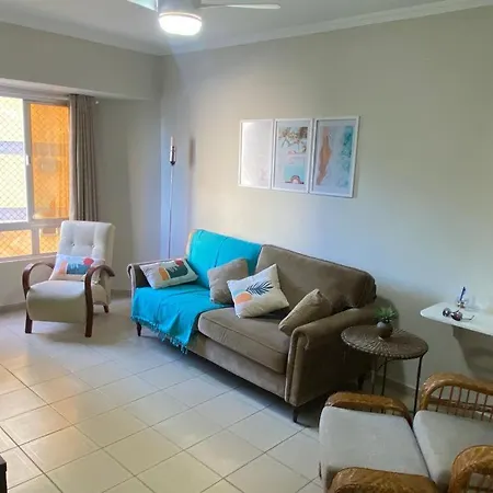 Apartamento Guaruja Pitangueiras 50 Metros Praia/3 Dormitorios/Vista Do Mar, Sol Da Manha Habitación foto